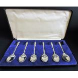 Vintage Boxed Set Silver Plated Apostle Tea Spoons