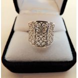 Sterling Silver Filigree Ring