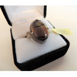 Tigers Eye Sterling Silver Ring