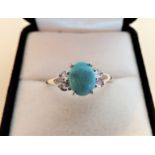 Turquoise Sterling Silver Ring