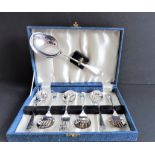 Vintage Silver Plated Dessert Spoons & Forks Set