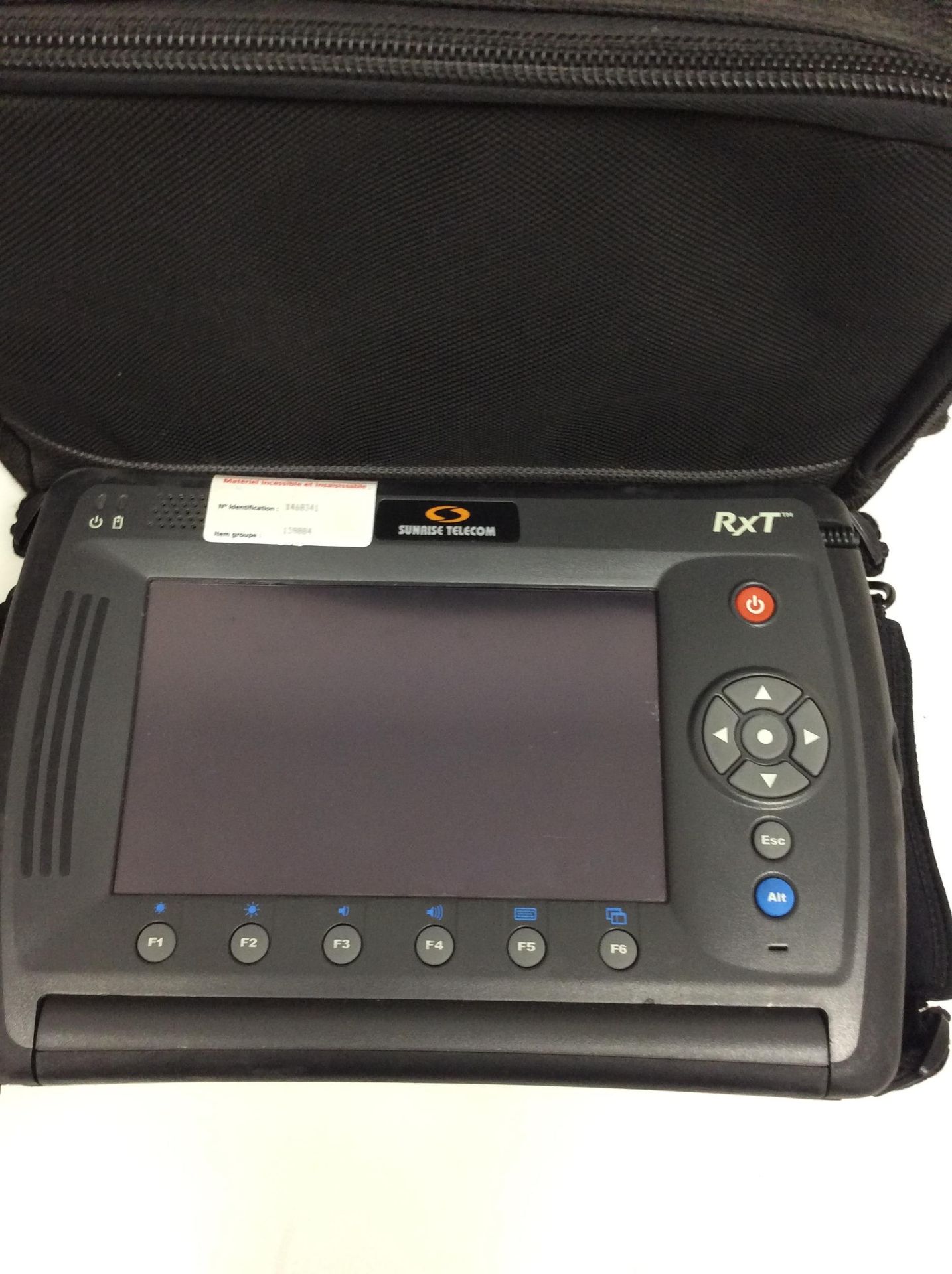 Sunrise telecom rxt2000a tdr dmm dsl test meter time domain reflectometer with 2 carrier modulues - Image 2 of 4