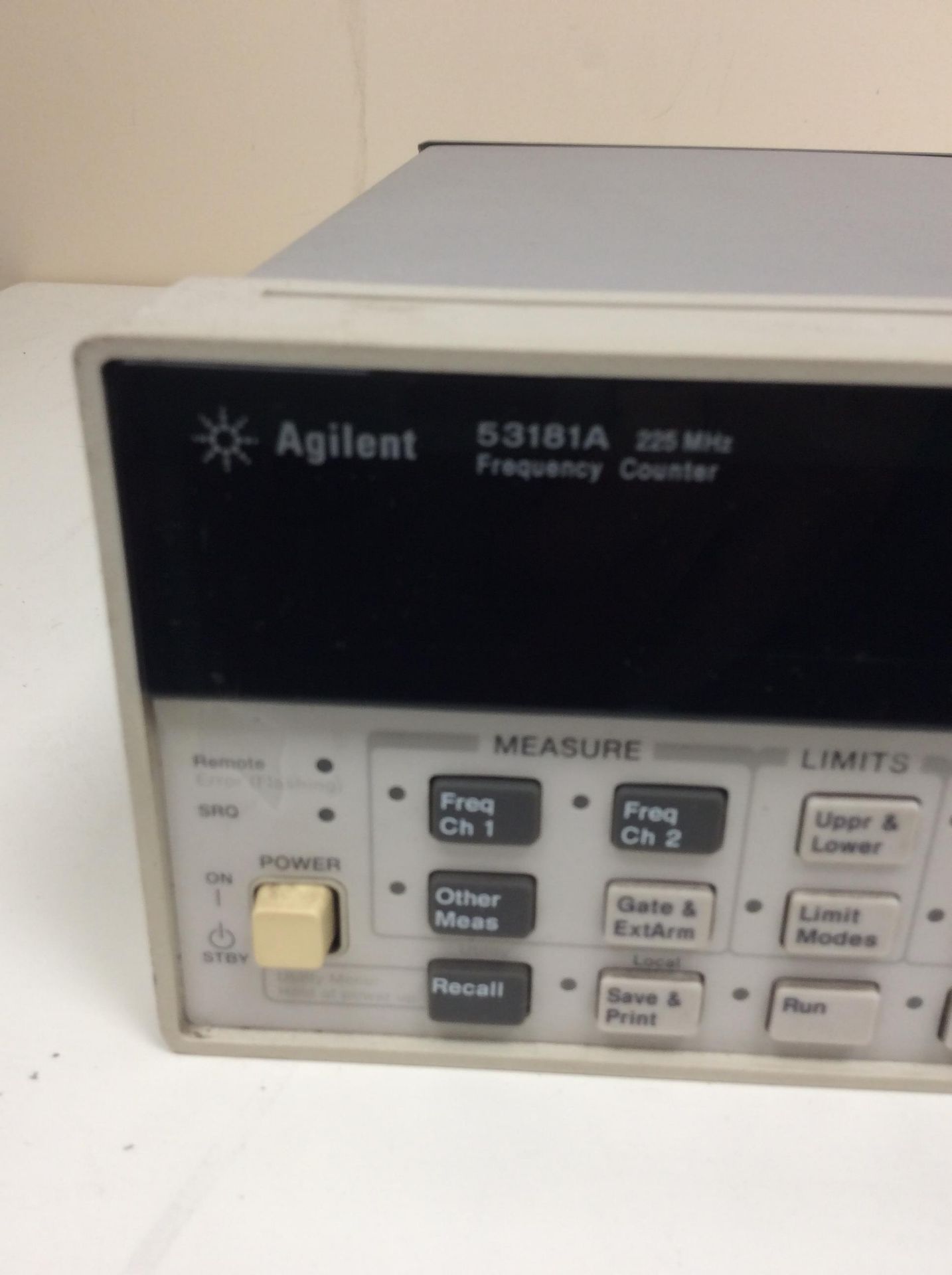 Agilent 53181a rf frequency counter