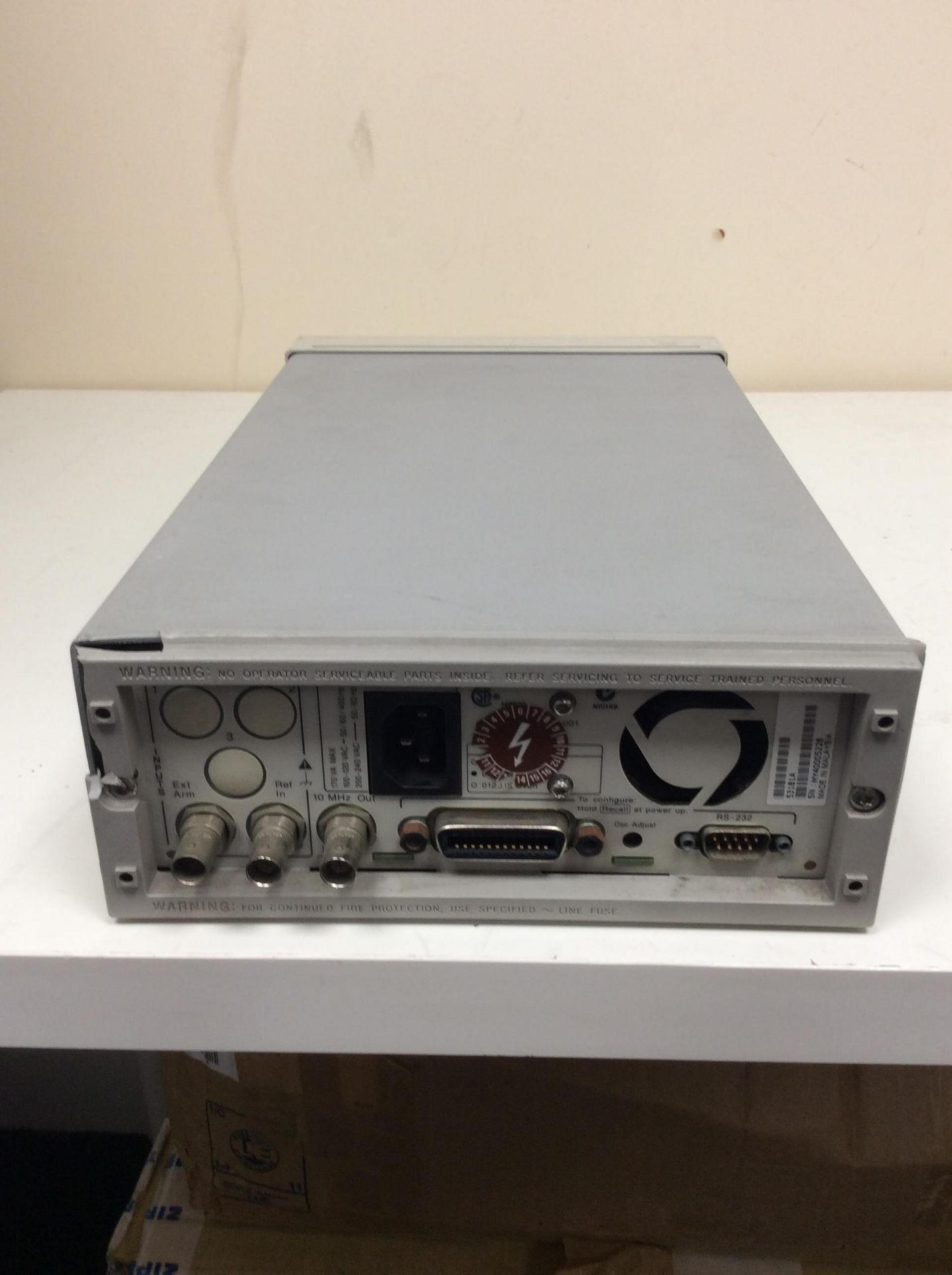 Agilent 53181a rf frequency counter - Image 3 of 3