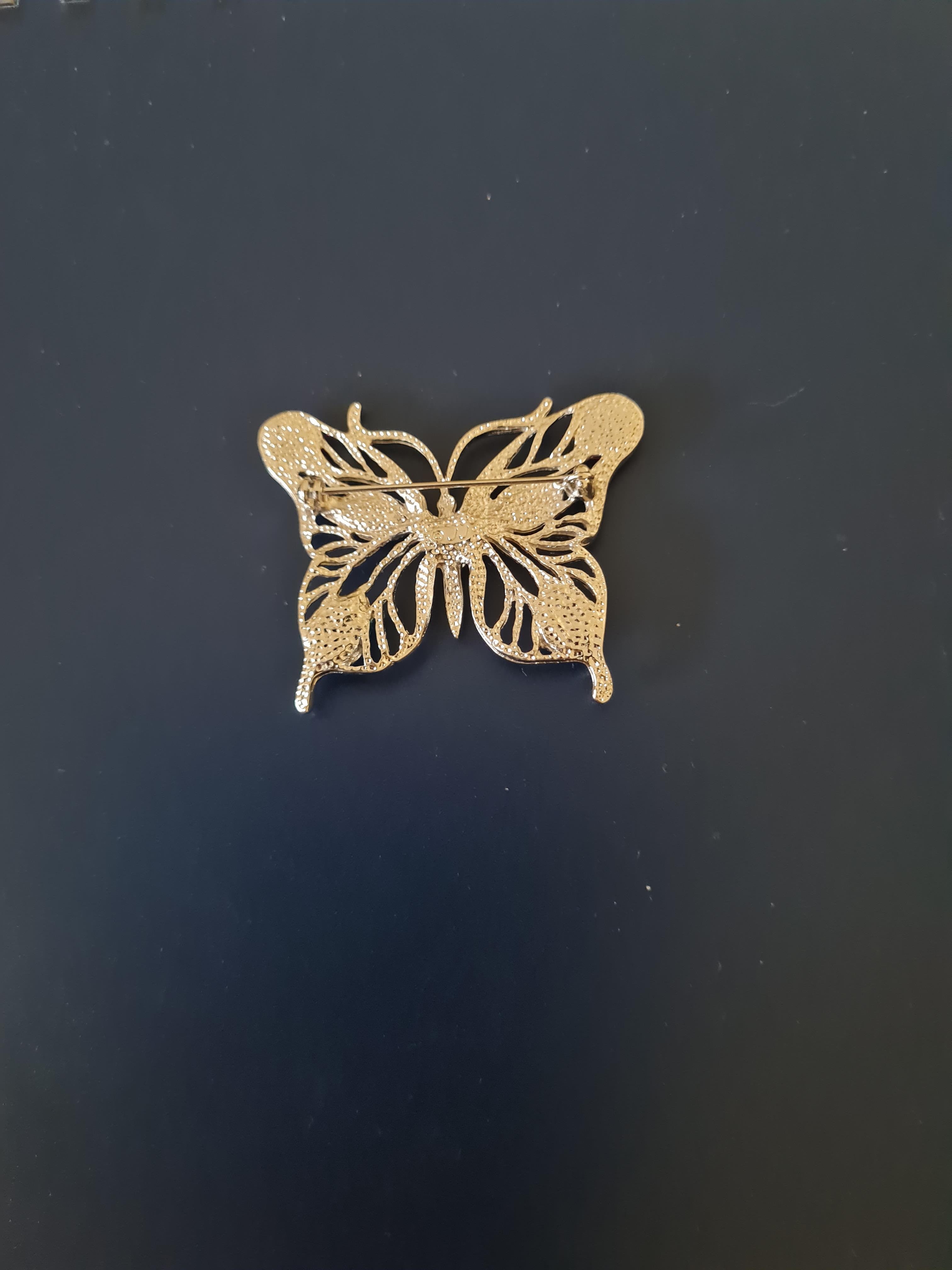 JJ Jonette Butterfly Brooch - Image 5 of 5