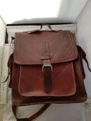 Leather Shoulder Bag/Satchel