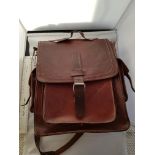 Leather Shoulder Bag/Satchel