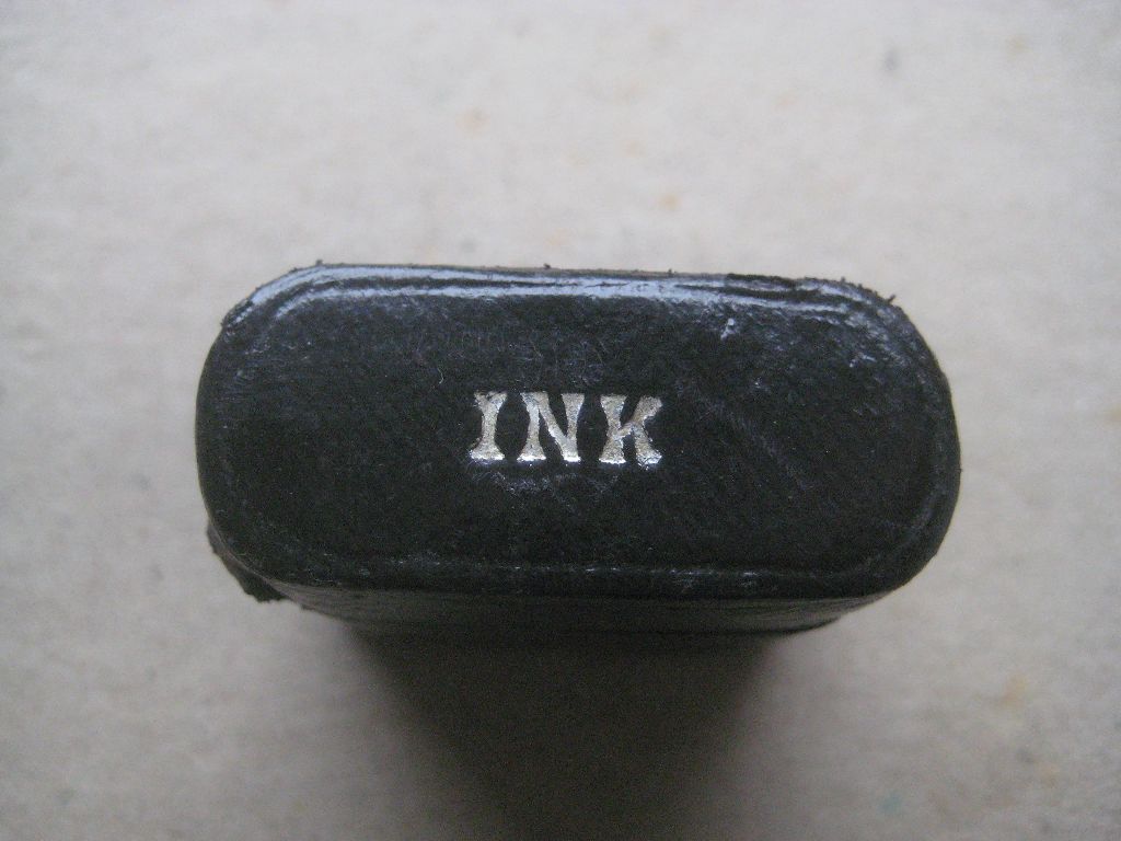 Antique Leather Cased Glass Inkwell - Image 11 of 11