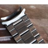 Rare Rolex 9315 Oyster Bracelet 1960s with diver expansion links, 20mm,