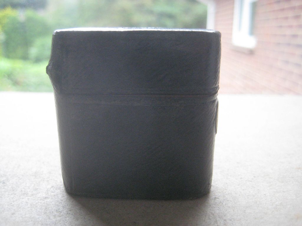 Antique Leather Cased Glass Inkwell - Image 2 of 11