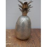 Brass pineapple trinket box