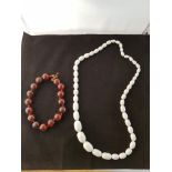 Retro Bead Necklaces