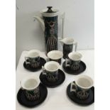 Vintage Retro Portmeirion 1960 'Magic City' Coffee Set