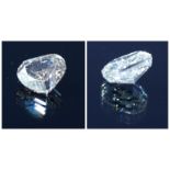 Two Natural Diamonds 0.52 ct + 0.40 ct for sale
