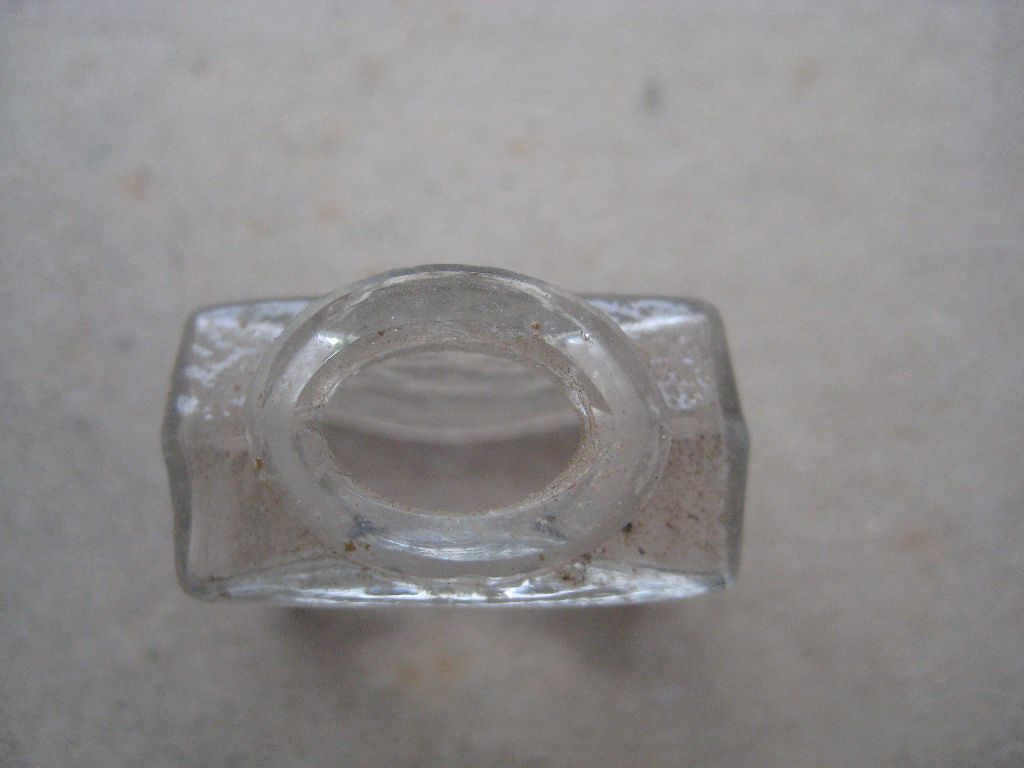 Antique Leather Cased Glass Inkwell - Image 9 of 11