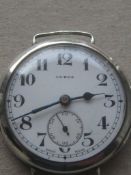 Vintage Gents Cudos Silver Cased Wrist Watch London 1929