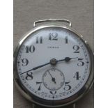 Vintage Gents Cudos Silver Cased Wrist Watch London 1929