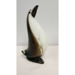 Murano Style Glass Penguin.