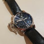 Graham Chronofighter AN2CXBS Automatic Wrist Watch, 36mm Excluding Crown