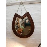 Edwardian Horseshoe Wall Mirror