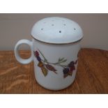 Royal Worcester sugar shaker in Evesham design