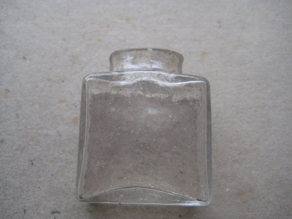 Antique Leather Cased Glass Inkwell - Image 8 of 11