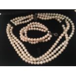 Collectable House of MB Freshwater Pearl Set