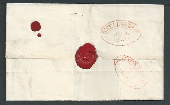 Cape of Good Hope 1859 Wrapper endorsed from the Magistrated Office, Swellendam, to Cape Town, with - Image 2 of 2
