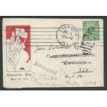 G.B Royalty - First Day Cover 1911 P.S. Coronation Day advertising leaflet bearing King George V ...