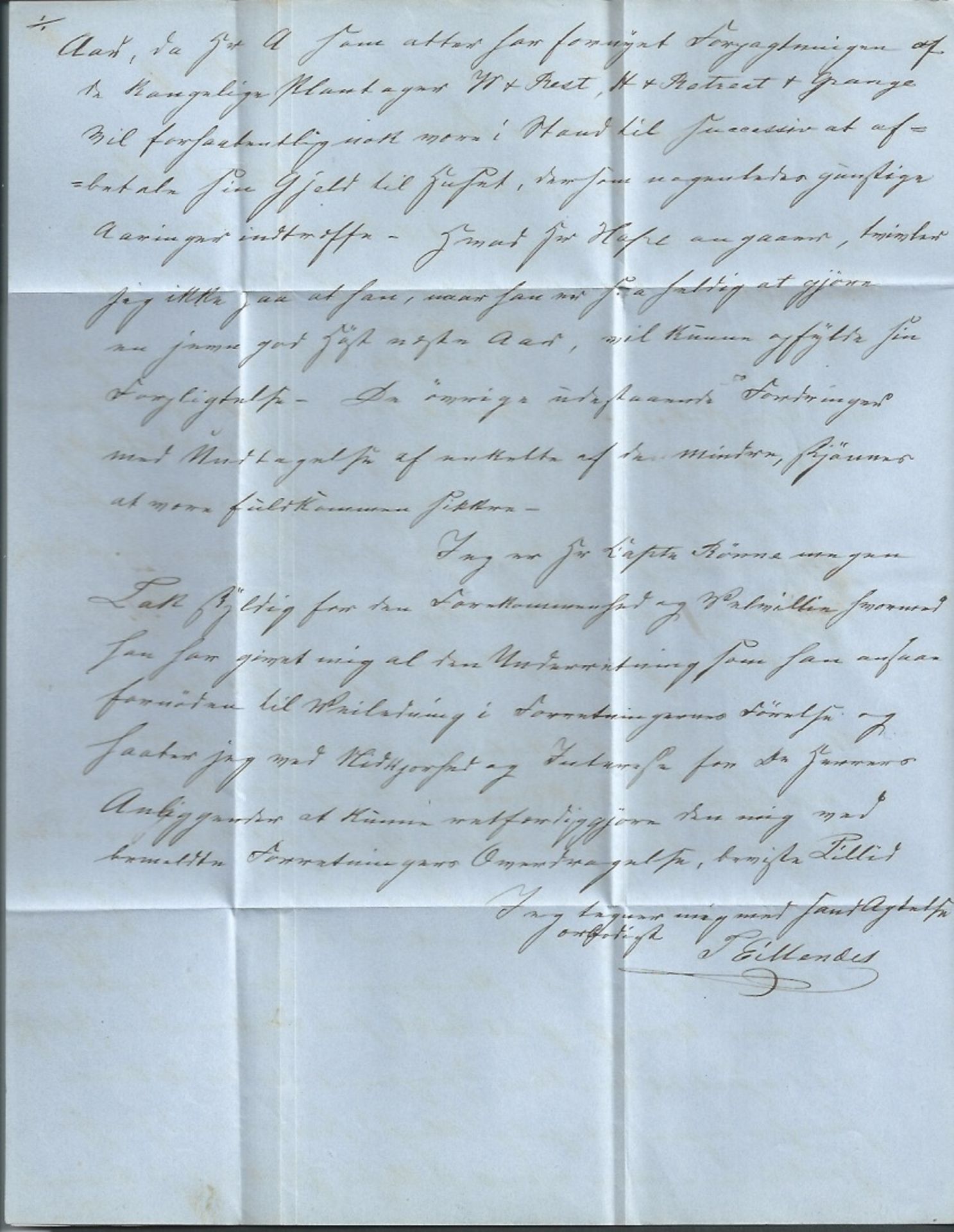 Danish West Indies 1859 Entire Letter from St. Croix to Copenhagen with Christiansted c.d.s. and va - Image 4 of 5