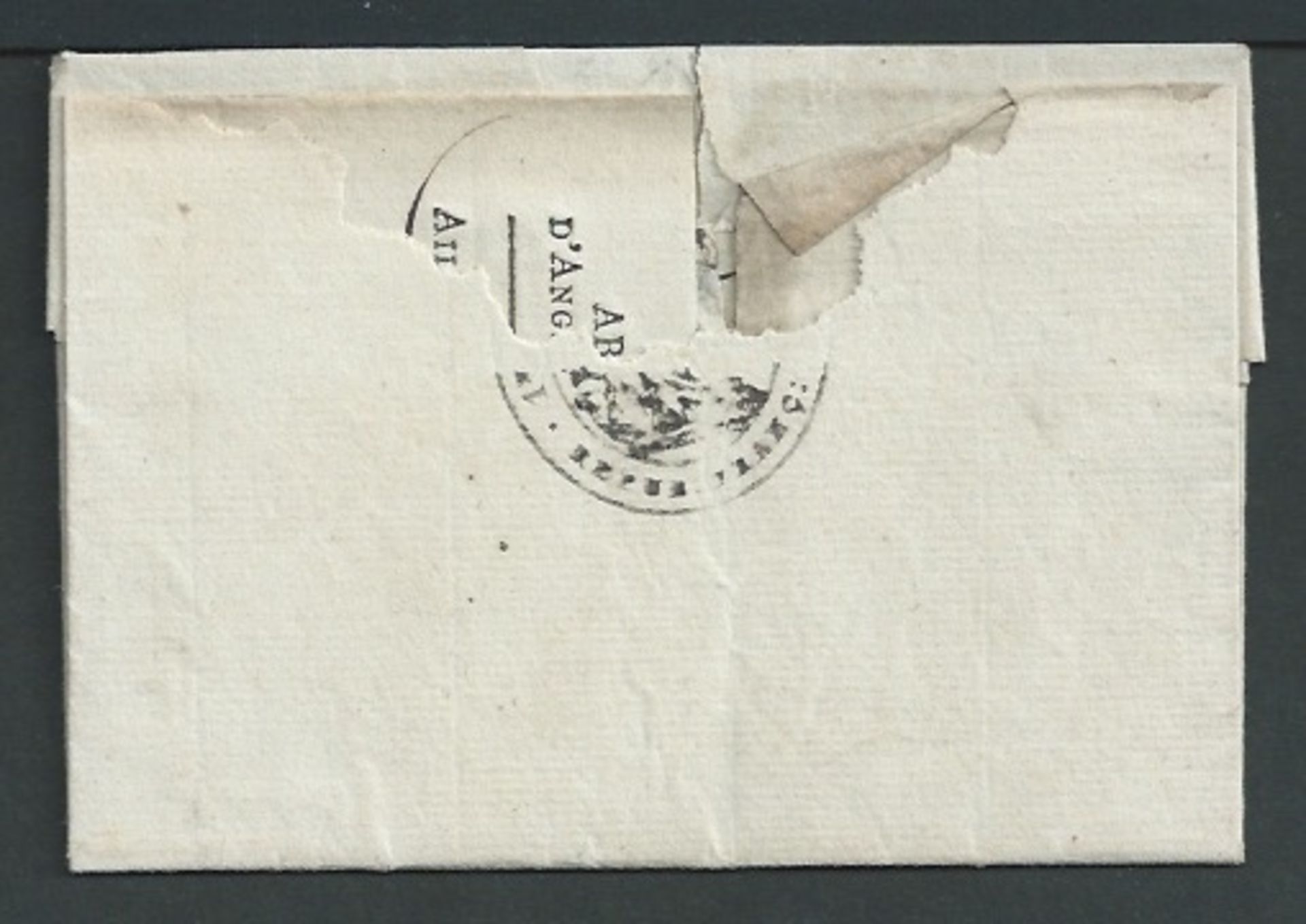 G.B. - Military / France 1799 Entire letter (a few faults) to Lille, written by Captain Villain on p - Image 2 of 4