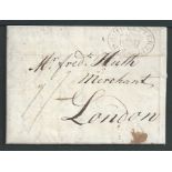 Great Britain / Ship Letters / Ramsgate 1814 Entire Letter from La Guayra to London with fine singl