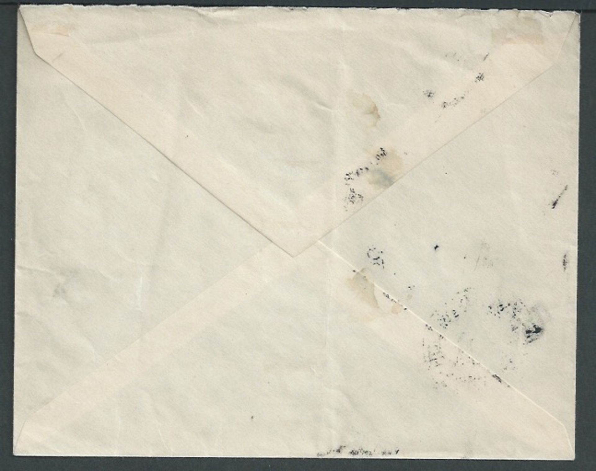 Cyprus 1932 Cover franked 3/4pi sent from Nicosia to Famagusta with circular "POSTAL CENSOR / G.R. - Image 2 of 2