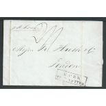 G.B. - Ireland - Ship Letters - Cork 1837 Entire from Havana to London "Per St Andrew" handstamped