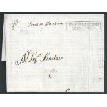 France / Italy 1809 Printed Circular from Treviso to Ariano with manuscript "Service Marittimo" and