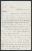 Fiji 1881 (Oct. 16) Entire letter (a little insect damage) written in native script from Uruone sig