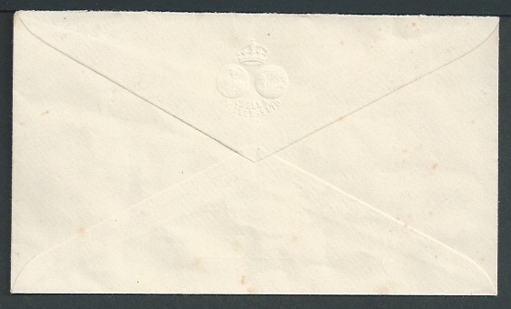 Gilbert & Ellice Islands 1951 Stampless cover ("Cable & Wireless Ltd" embossed on the flap) posted - Image 2 of 2