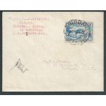 Australia 1932 (Dec 12) J.R. Herbert England to Australia flight, cover flown on the final leg from