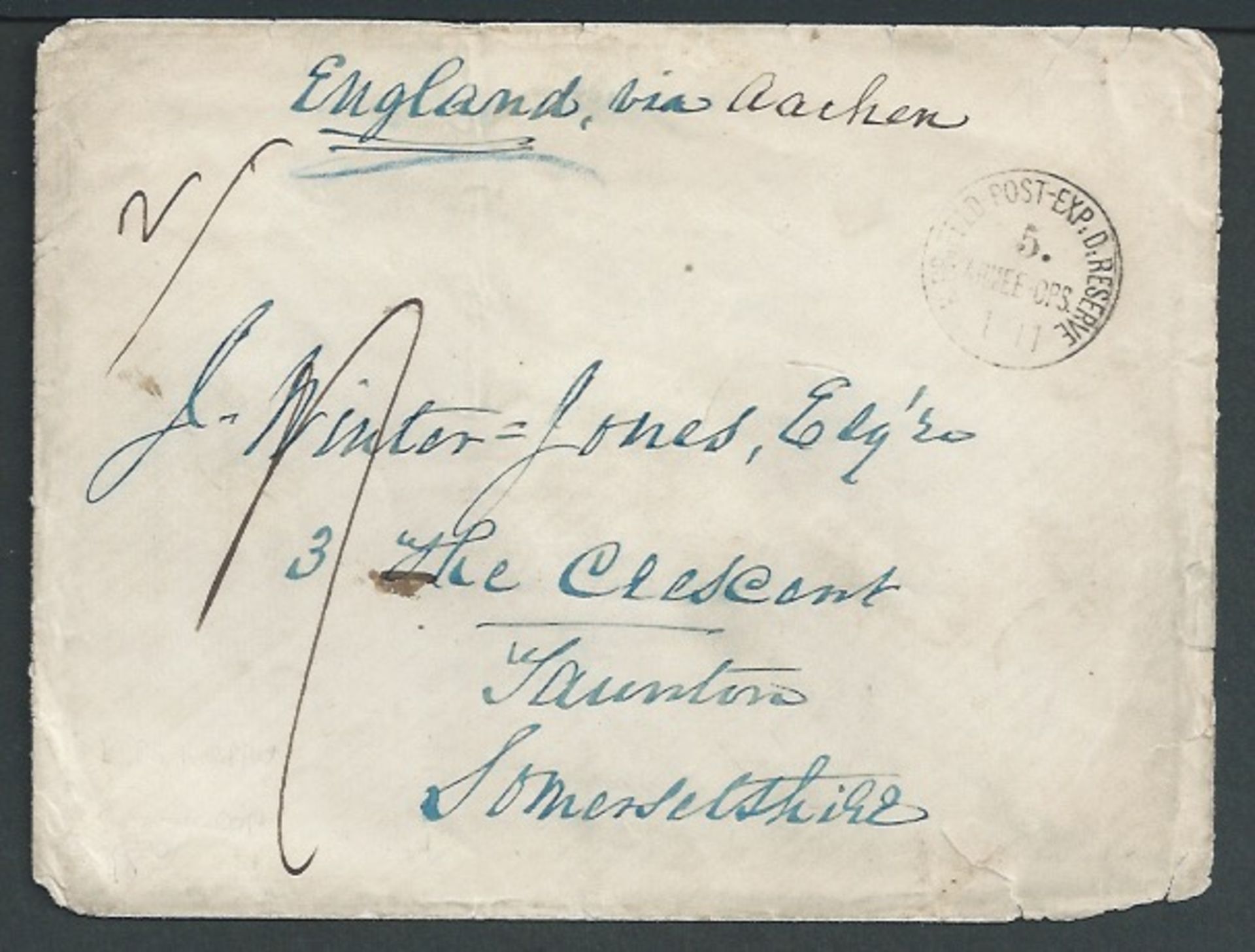 Germany - Franco - Prussian War 1870 Stampless soldiers covers with Prussian Field Post datestamps - Image 3 of 4