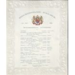 Royalty Buckingham Palace Queen Victoria Music Concert 1868.Lace Overlay On Paper Background For ...