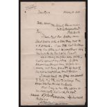 Royalty Rhodesia - King Lobengula O.H.M.S Cover Signed “J.S Moffat, A.C” And Addressed “To His ...