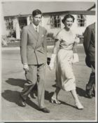 Royalty, Duke Of Kent 1952 Olympic Games Helsinki Original Press Photo 203X250Mm. The Duke Of Kent