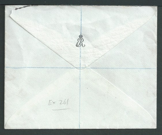 Royalty 1954 (Aug 4) Registered Express Cover With Enclosed Letter From Queen Elizabeth The Q - Image 2 of 4