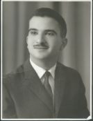 Royalty Fine Original Official Arab Photo Of Crown Prince Hassan Of Jordan Middle East Fine Origina