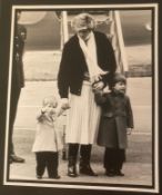 Royalty Princess Diana With William And Harry Black And White Photo Of Princess Diana With William A