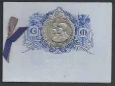 Royalty, Commemorative Silver Jubilee Booklet King George V & Queen Mary 1935