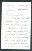 Archive 6 Letters Sir Bryan Godfrey-Faussett Equerry Prince Of Wales George V Fine Collection Of 6