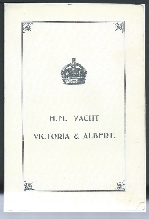 Royalty, Rare Crew Regulations Booklet For Hm Yacht Victoria & Albert - Image 2 of 7