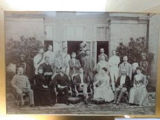 Royalty Prince Eddy India 1889 Lord Haversham Mountaineer Buddhist. Wonderful Photograph Of H.R.H.