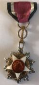 Jordan Royalty 1921 Order Of Independence Commander Emir Hussein